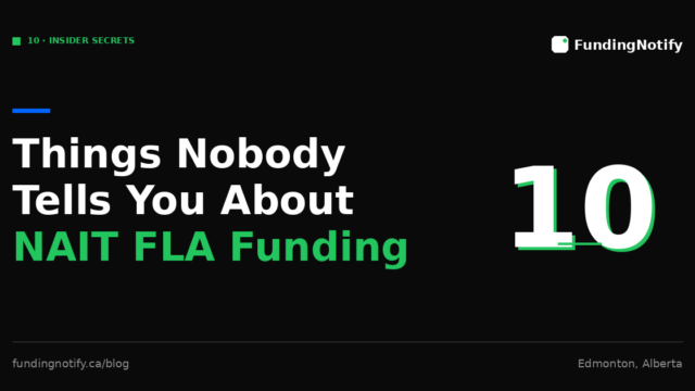 NAIT FLA Funding: What Nobody Tells You Before You Apply